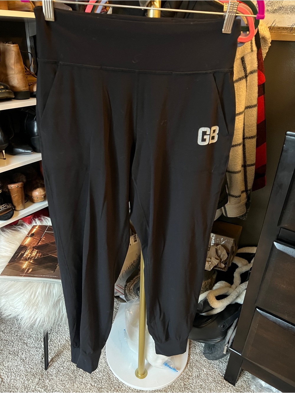 Lululemon Green Bay Packers - High Rise Align Black Jogger